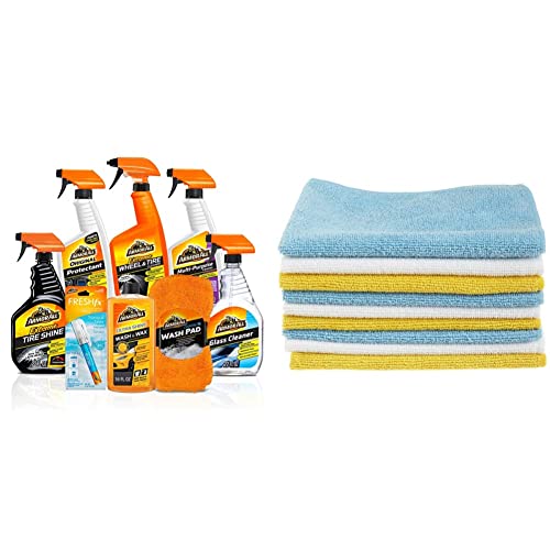Armor All Car Care Kit with Microfiber Cloths