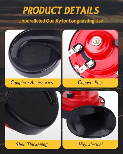 12V 300DB Super Loud Truck Train Air Horn