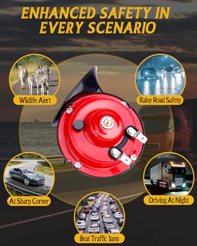 12V 300DB Super Loud Truck Train Air Horn