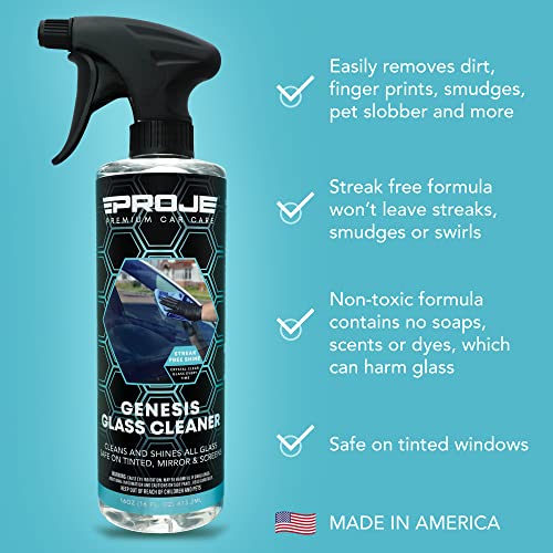 PROJE' Premium Car Care Glass Cleaner - Streak-Free