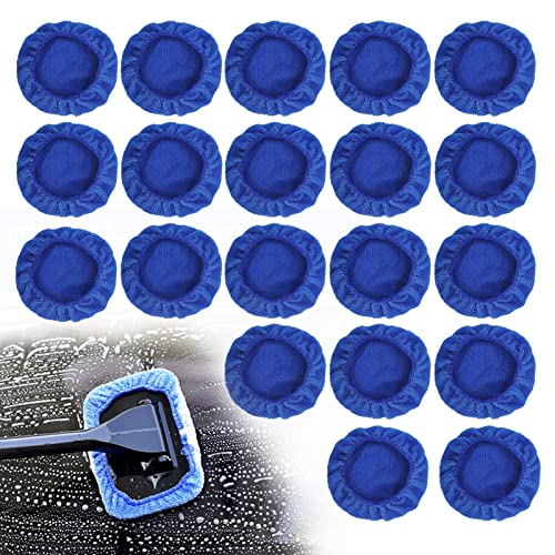 Pack of 20 Car Microfiber Cloths for Windshield Cleaner