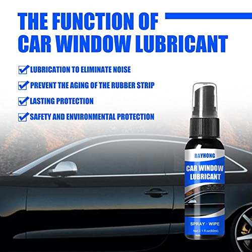 Car Window Lubricant & Glass Lifting Rubber Strip