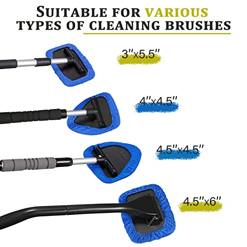 Pack of 20 Car Microfiber Cloths for Windshield Cleaner