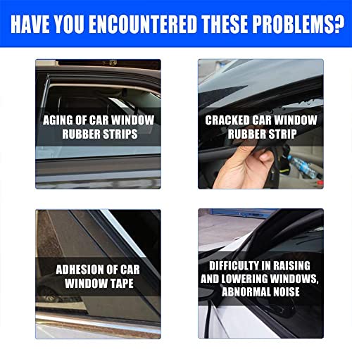 Car Window Lubricant & Glass Lifting Rubber Strip
