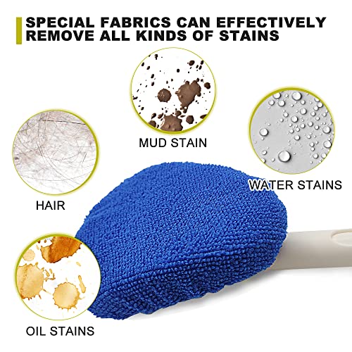 Pack of 20 Car Microfiber Cloths for Windshield Cleaner