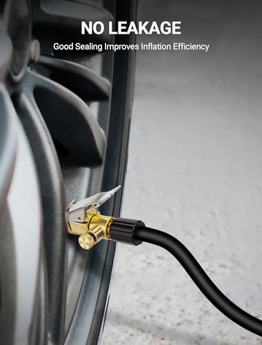 2-Pack Locking Air Chuck for Tire Inflation Pump