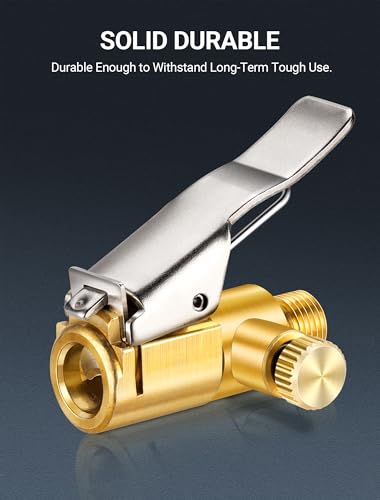 2-Pack Locking Air Chuck for Tire Inflation Pump