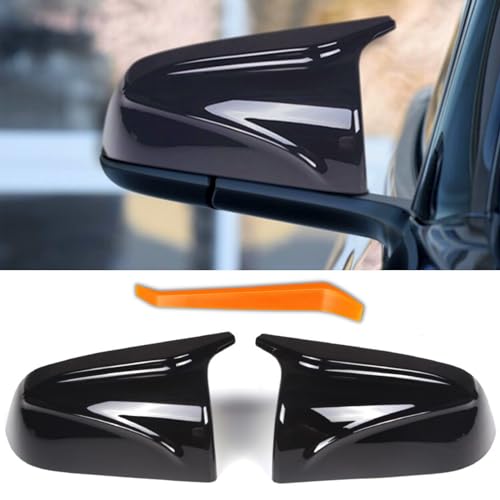 Tesla Model 3 Glossy Black Side Mirror Caps