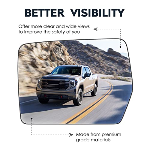 2004-2014 Ford F-150 Left Side Heated Mirror