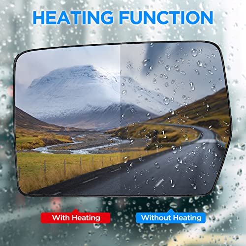 Ford F150 2004-2014 Left Side Heated Mirror Glass