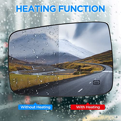 Heated Mirror Glass for Dodge Ram 1500 2500