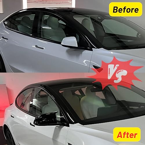 Tesla Model 3 Glossy Black Side Mirror Caps