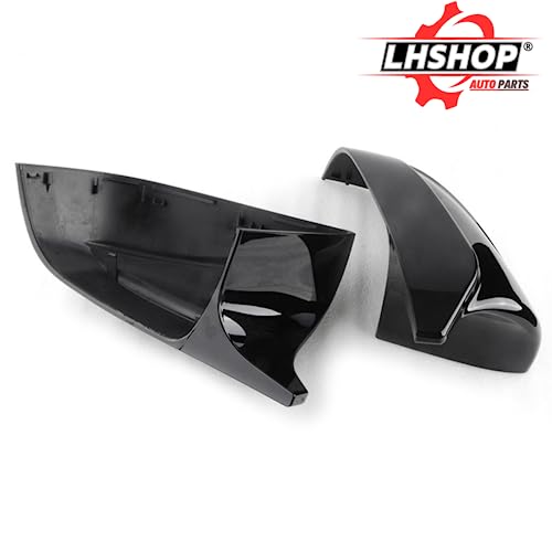 Tesla Model 3 Glossy Black Side Mirror Caps