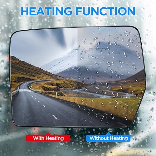 Ford F-150 Driver Left Side Mirror Glass (2004-2010)