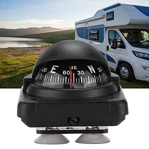 Mini foldable compass ball for cars, boats, RVs