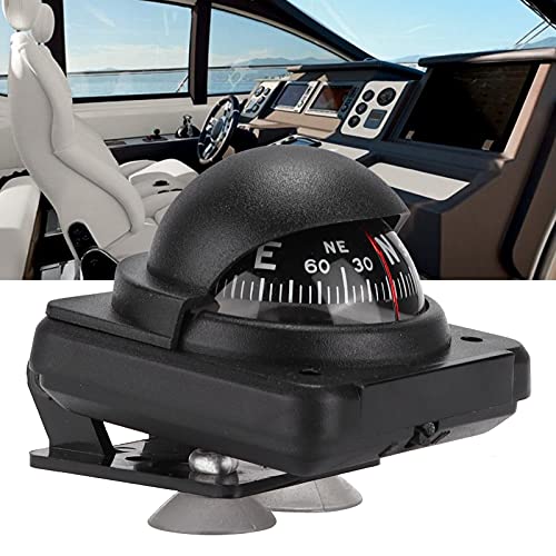 Mini foldable compass ball for cars, boats, RVs