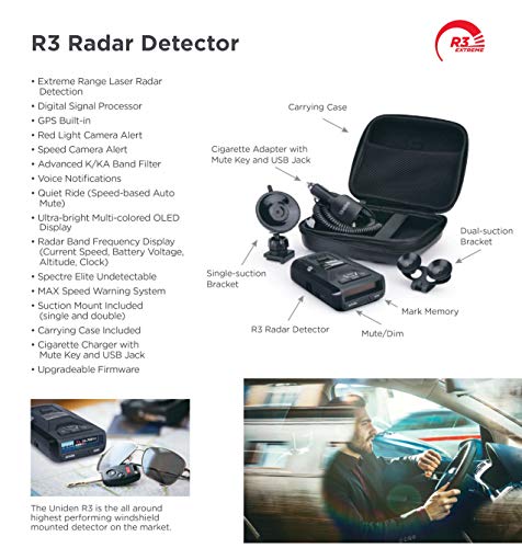 Uniden R3 Extreme Long Range Radar Detector