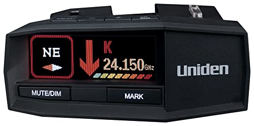 UNIDEN R8 Radar/Laser Detector with GPS and Alerts