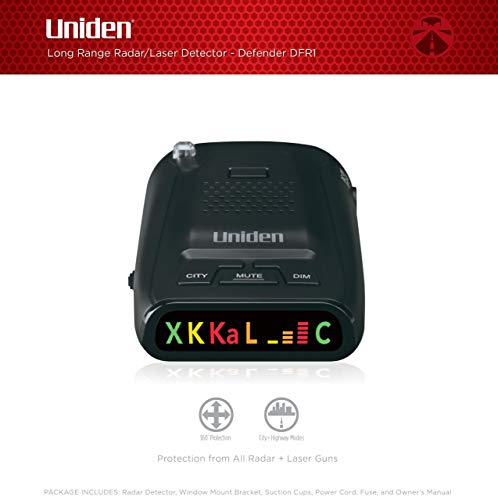 Uniden DFR1 Long Range Radar & Laser Detector