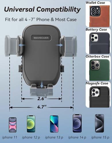 Car Cup Holder Phone Mount for iPhone, Samsung