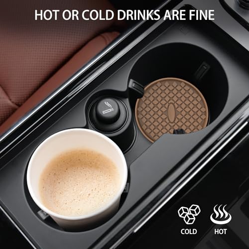 ME.FAN Silicone Car Cup Coasters [4 Pack]