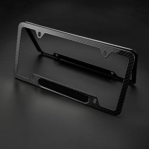 Carbon Fiber License Plate Frames for Mercedes Benz