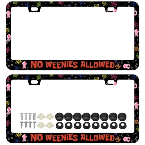 Jellyfish License Plate Frame for Standard US/Canada Plates