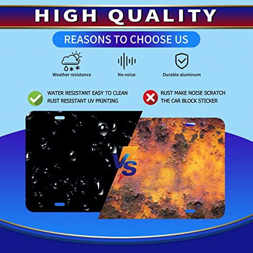 Florida and USA Flag License Plate Cover for Cars