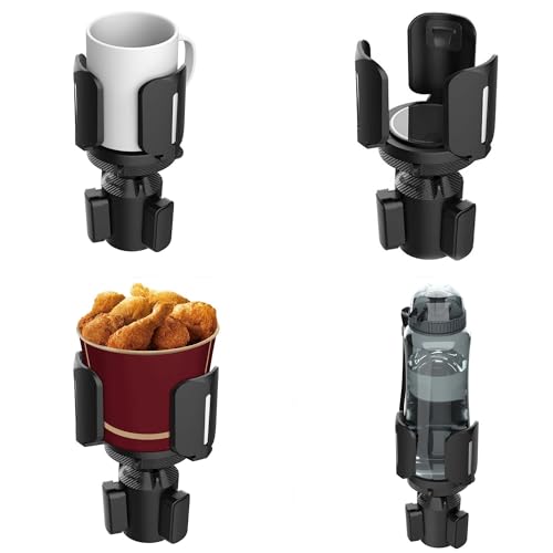 Car Cup Holder Expander Adapter, Adjustable Arm, Universal