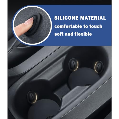 Silicone Car Coasters to Secure Water Bottles (3PCS)