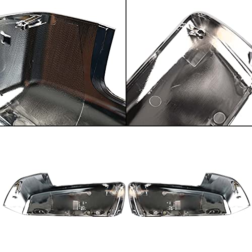Chrome Mirror Cap Cover Trim for Chevy Silverado/Sierra