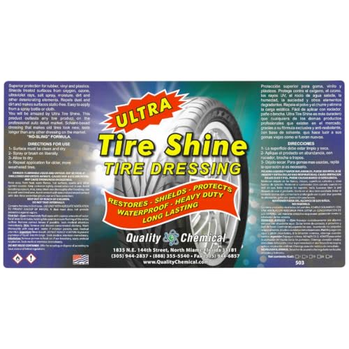 Chemical Ultra Tire Shine - Extreme Shine - 128 oz