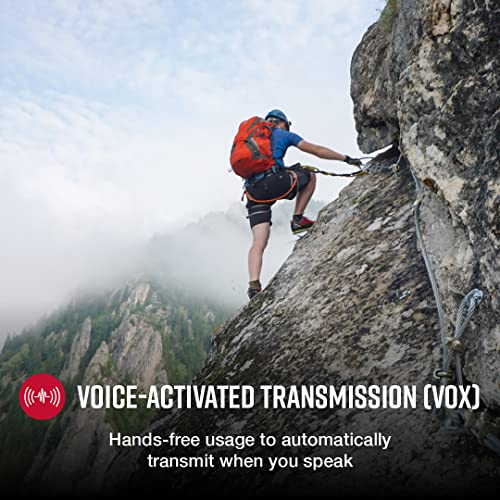 Cobra ACXT645 Waterproof Walkie Talkies, 22 Channels, Long Range