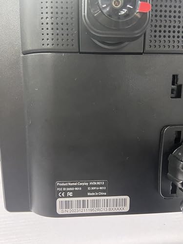 9" Wireless Carplay Screen with 2.5K Dash Cam