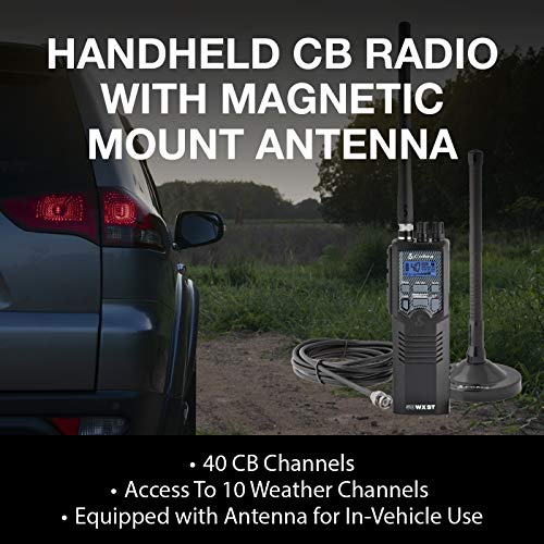 Cobra HHRT50 CB Radio with Magnet Antenna