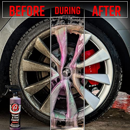 Adam's Wheel & Tire Cleaner Bundle - Professional Car Wash Solution