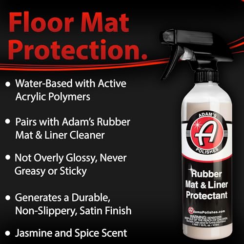Adam's Rubber Mat & Liner Protectant Combo