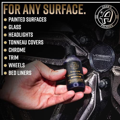 Adam's Graphene Ceramic Coating Kit - Long-lasting Car Protection