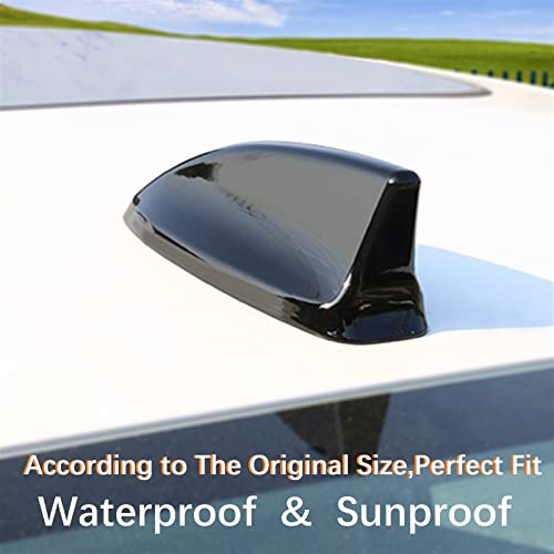 Glossy Black Shark Fin Antenna for Honda Civic