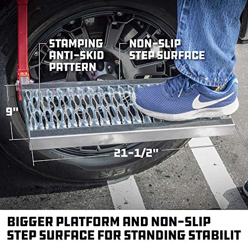 Heavy Duty Tire Step for Trucks and SUVs