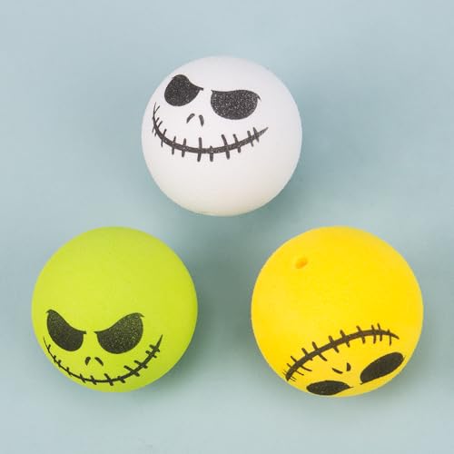 Skull smile car antenna decoration - 4pcs