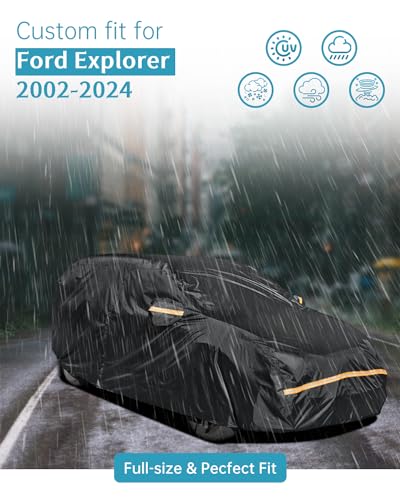 Custom Fit Waterproof Car Cover for Ford Explorer