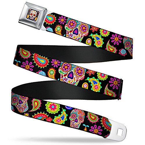 Thaneeya Sugar Skulls Seatbelt Belt for Cars