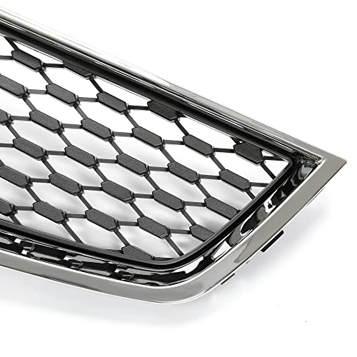 Chrome Trim Black Mesh Grill for Chevy Equinox