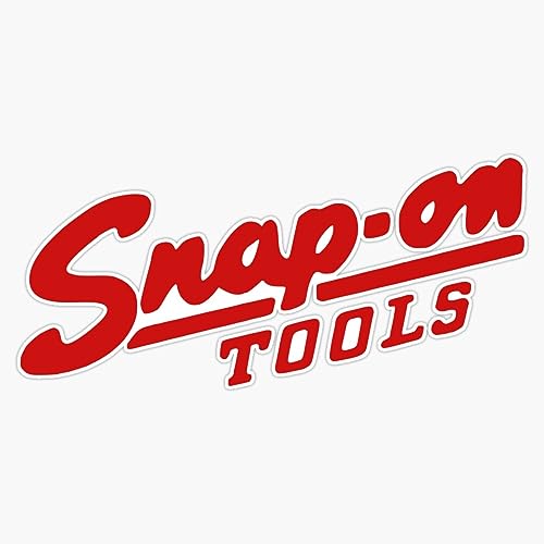 Vintage Snap-On Tools Logo Magnet Vinyl Decal (Red)