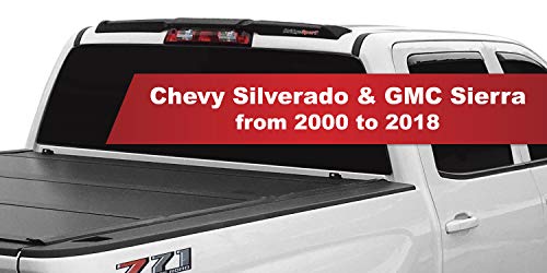 Truck Cab Headache Spoiler for Chevy Silverado & GMC Sierra