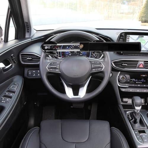 Universal Adjustable Steering Wheel Lock Anti-Theft Device - Black