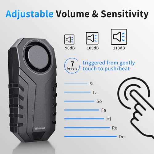 Anti-Theft Alarm System for Bike/Golf Car/Home Security