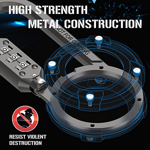 Airtag Holder with Lock and Carabiner for Car