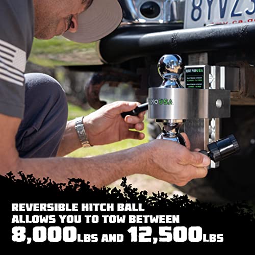 Rhino USA Heavy Duty Adjustable Trailer Hitch